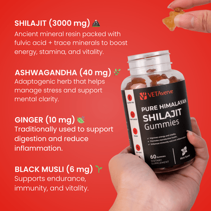 Shilajit Gummies - VetAverve