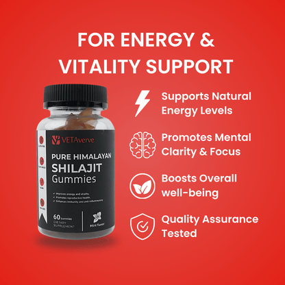 Shilajit Gummies - VetAverve