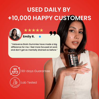 Vetaverve Alpha Brain Gummies – Focus, Memory & Clarity - VetAverve